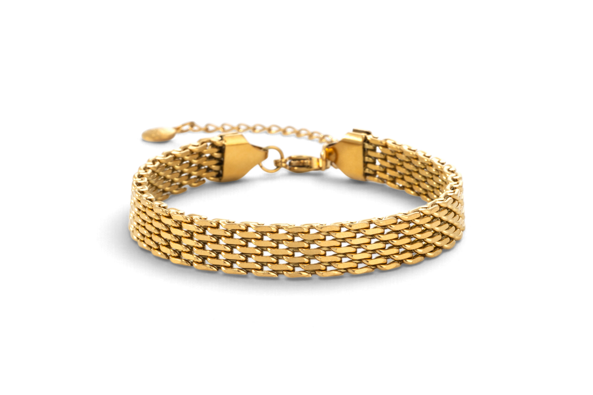 Panther Link Chain Bracelet