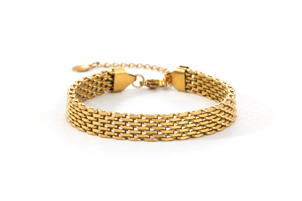 Panther Link Chain Bracelet