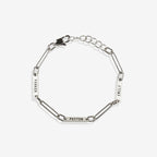 Personalized Paperclip Name Bracelet