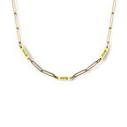 Paperclip Necklace With Personalized Names