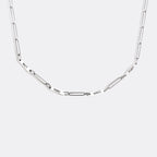 Paperclip Necklace With Personalized Names