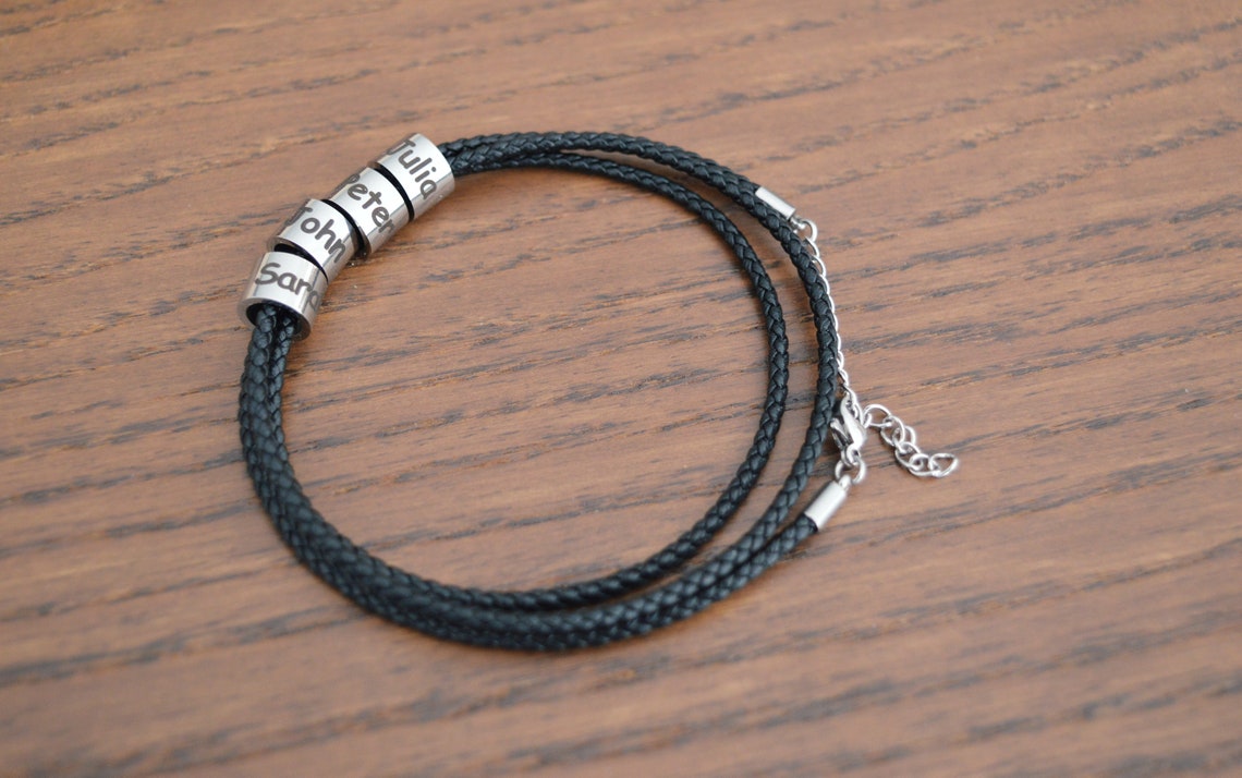 Personalized Beaded Bracelet