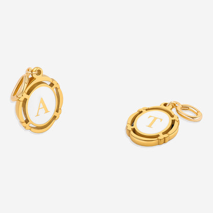 Vintage Initial Charm