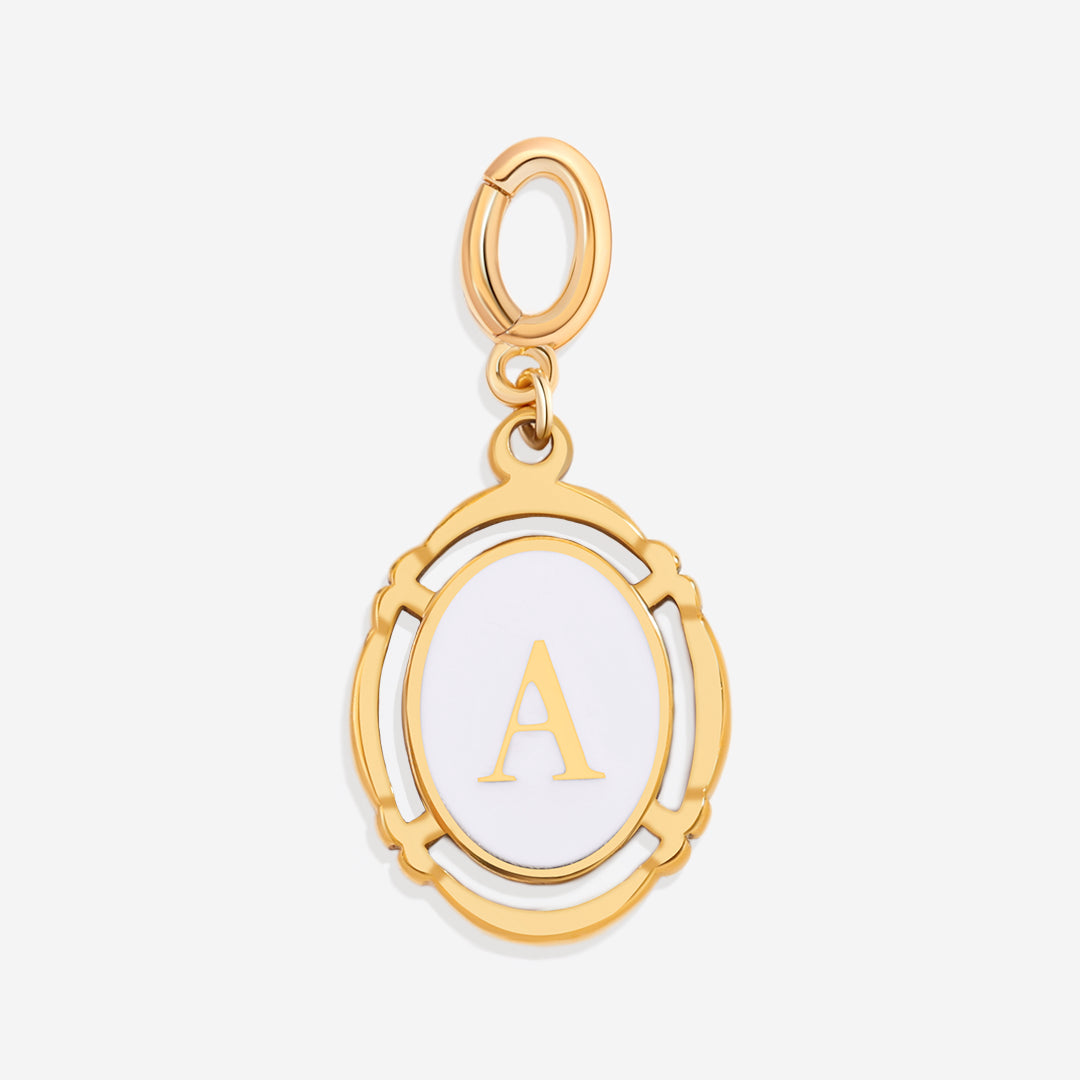 Vintage Initial Charm
