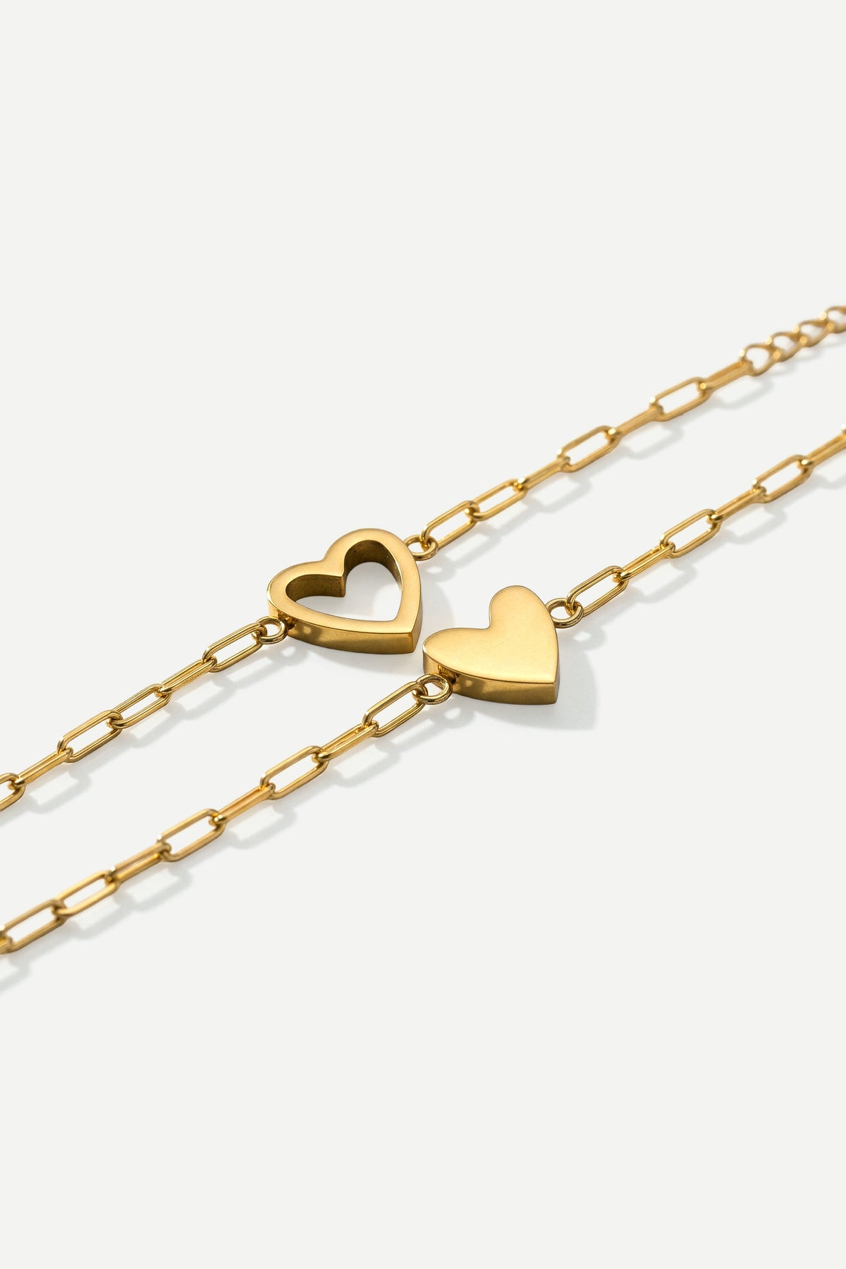 Perfect Fit Heart Bracelet Set