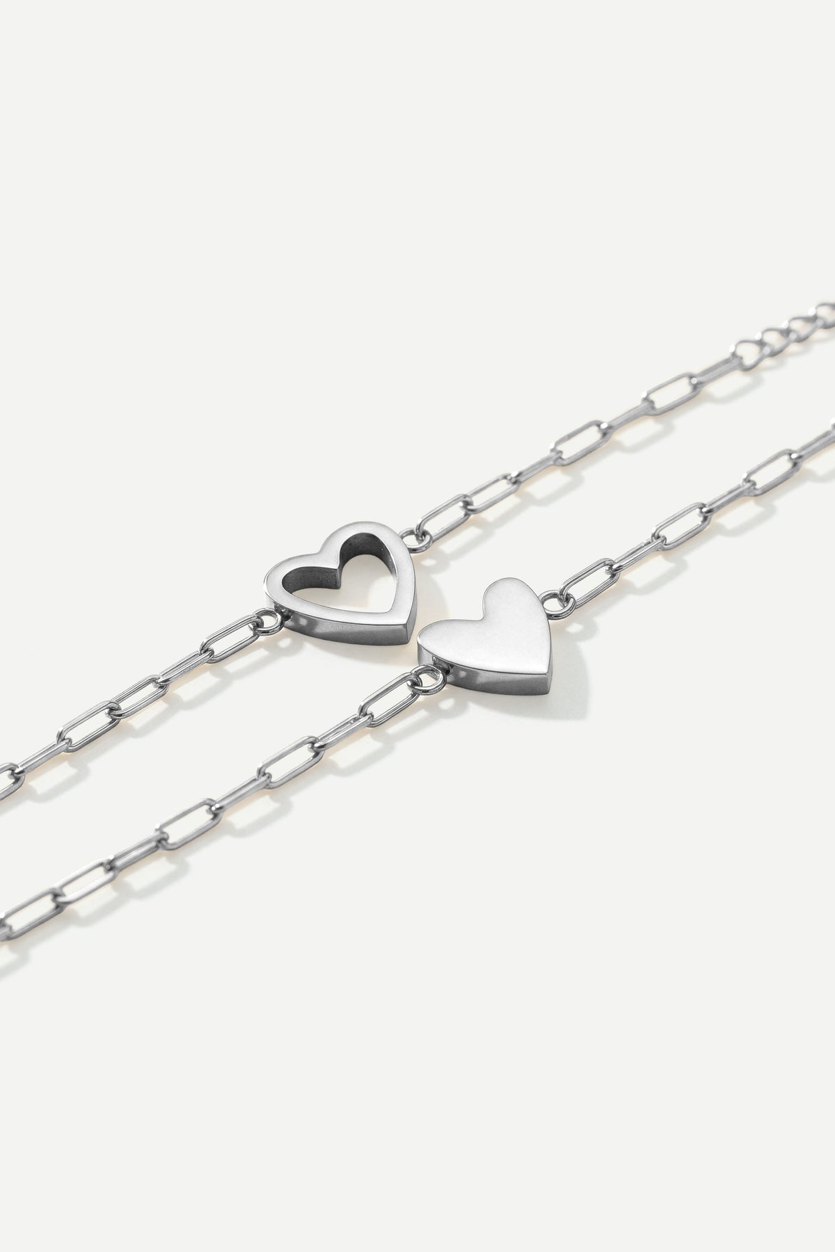 Perfect Fit Heart Bracelet Set