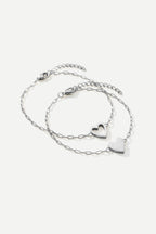 Perfect Fit Heart Bracelet Set