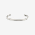 Personalized Thin Cuff Bracelet