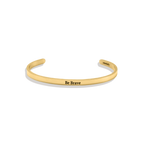 Personalized Thin Cuff Bracelet