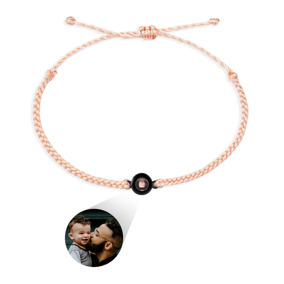 Personalized Adjustable Photo Bracelet