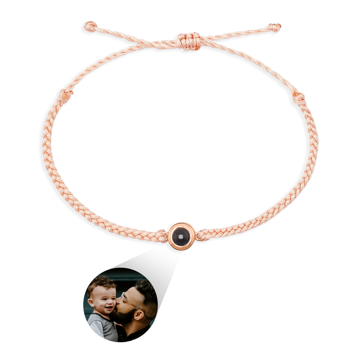Personalized Adjustable Photo Bracelet