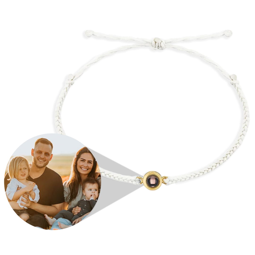 Personalized Adjustable Photo Bracelet