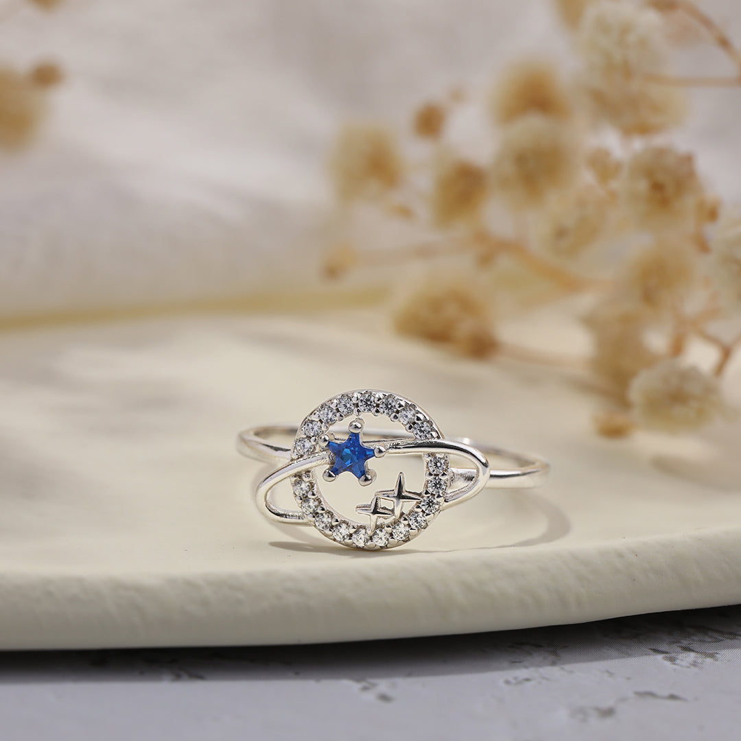 To My Special Star Planet & Stars Ring