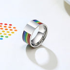 Rainbow Band Ring