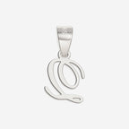 Romantic Initial Charm Pendant