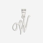 Romantic Initial Charm Pendant