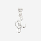 Romantic Initial Charm Pendant