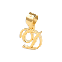 Romantic Initial Charm Pendant