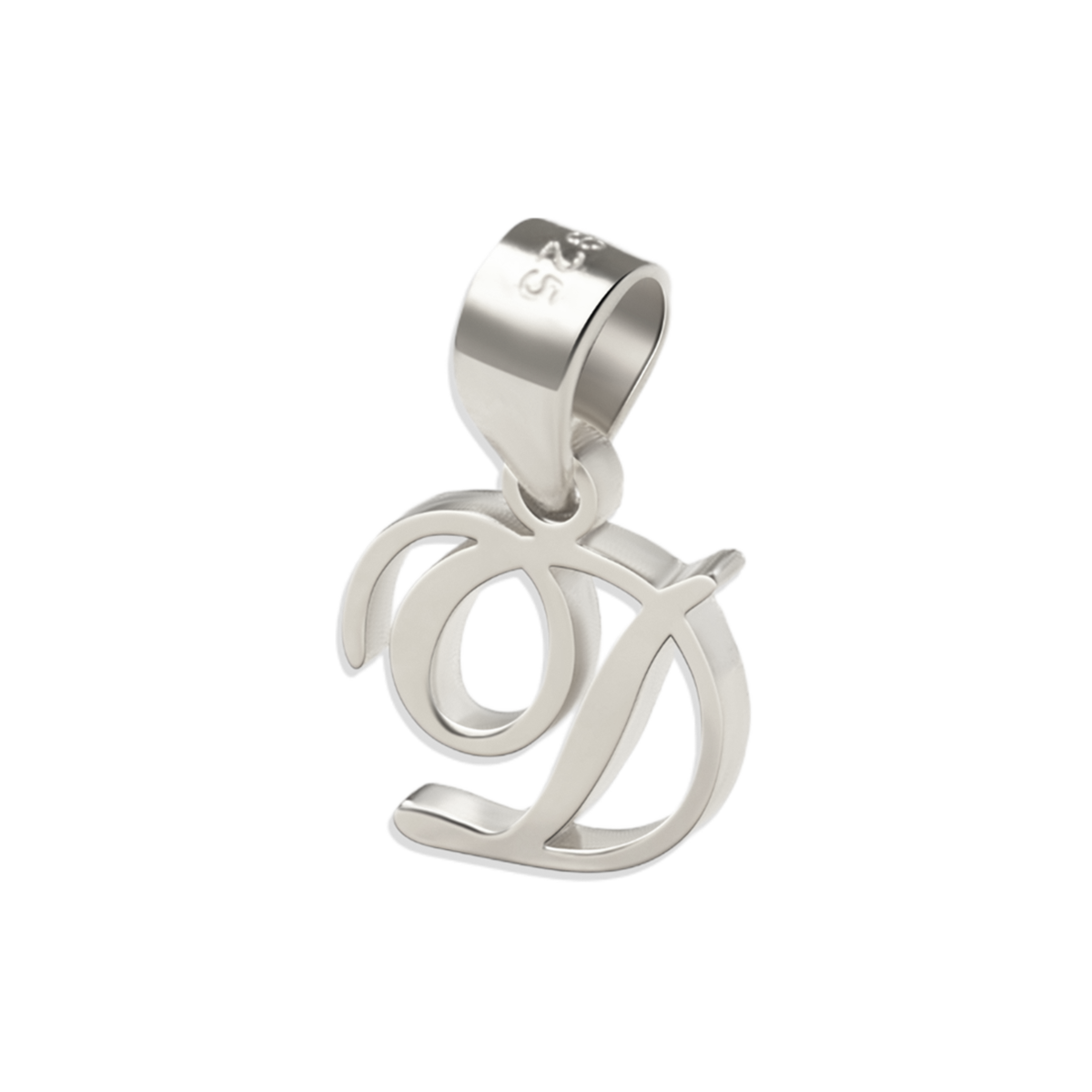 Romantic Initial Charm Pendant