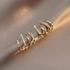 Claw Stud Wrap Earrings
