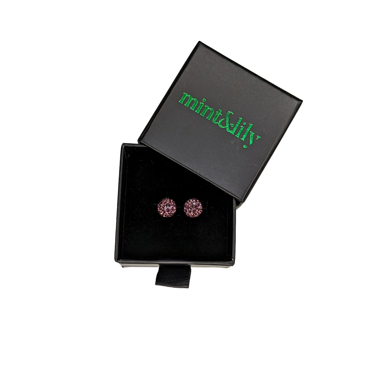 Glittersphere Stud Earrings
