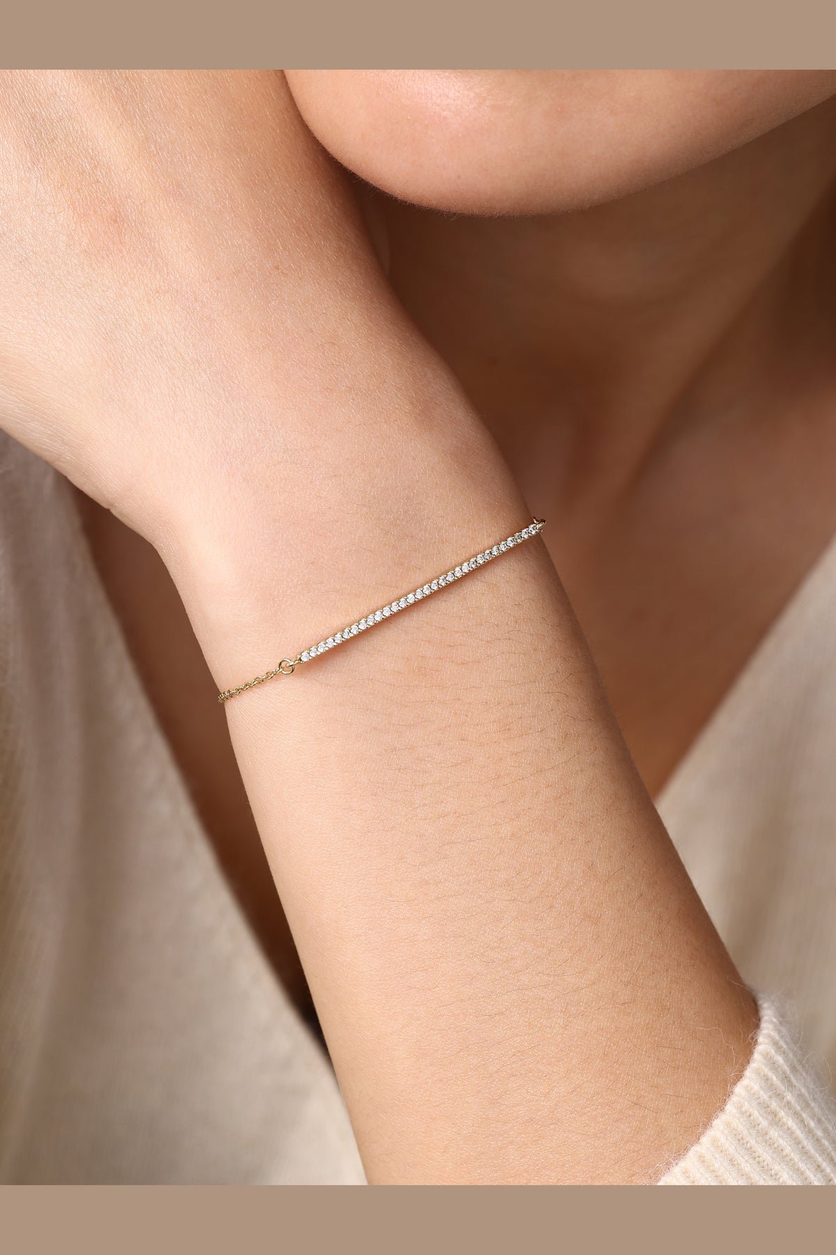 Sparkling Bar Bracelet