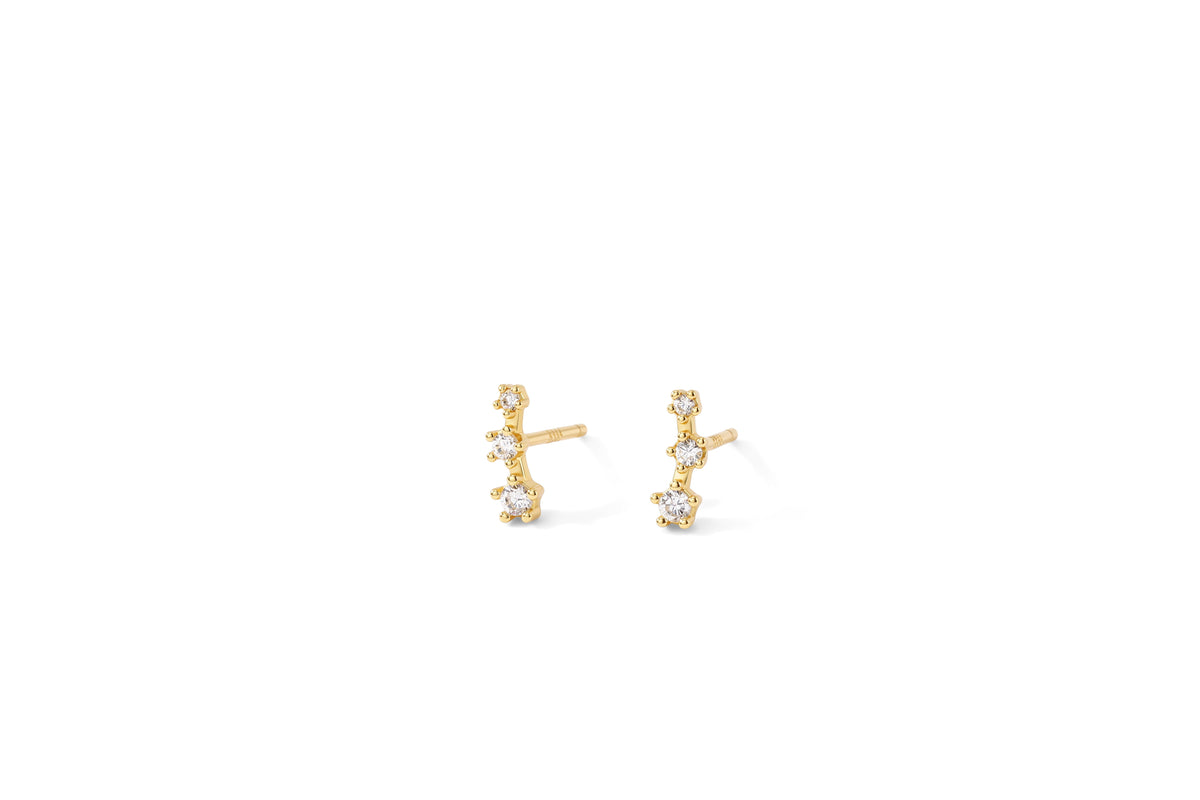 Sparkling Mini Climber Studs