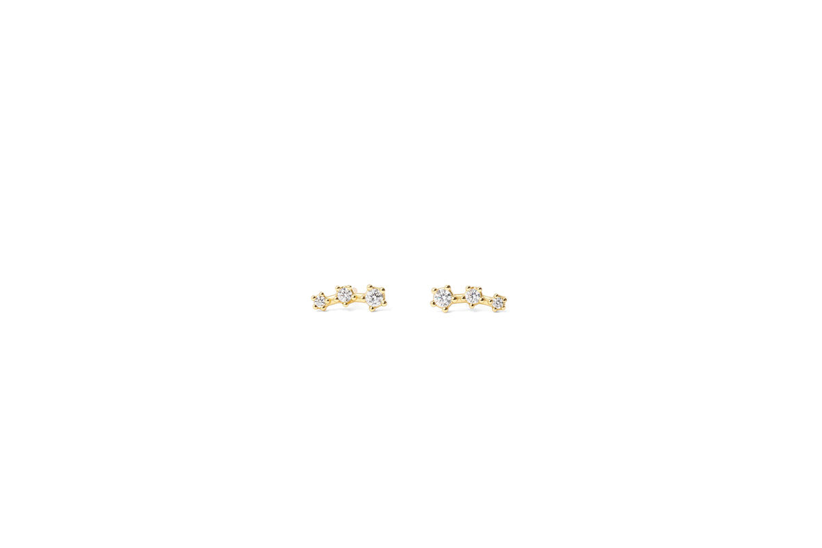 Sparkling Mini Climber Studs
