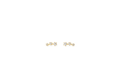 Sparkling Mini Climber Studs