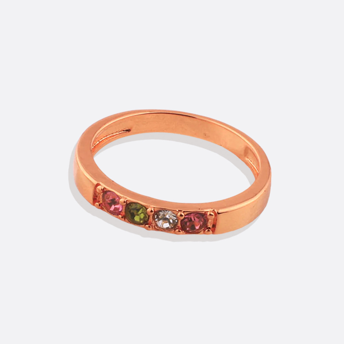 Stackable Birthstones Band Ring