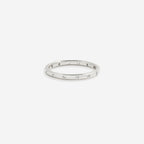 Bezel-Set Tiny Stacking Ring