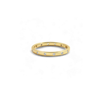 Bezel-Set Tiny Stacking Ring