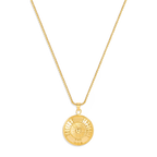 Sun Pendant Necklace