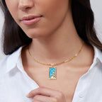 Queen of Cups Tarot Necklace