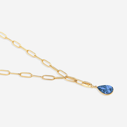 Teardrop Birthstone Charm