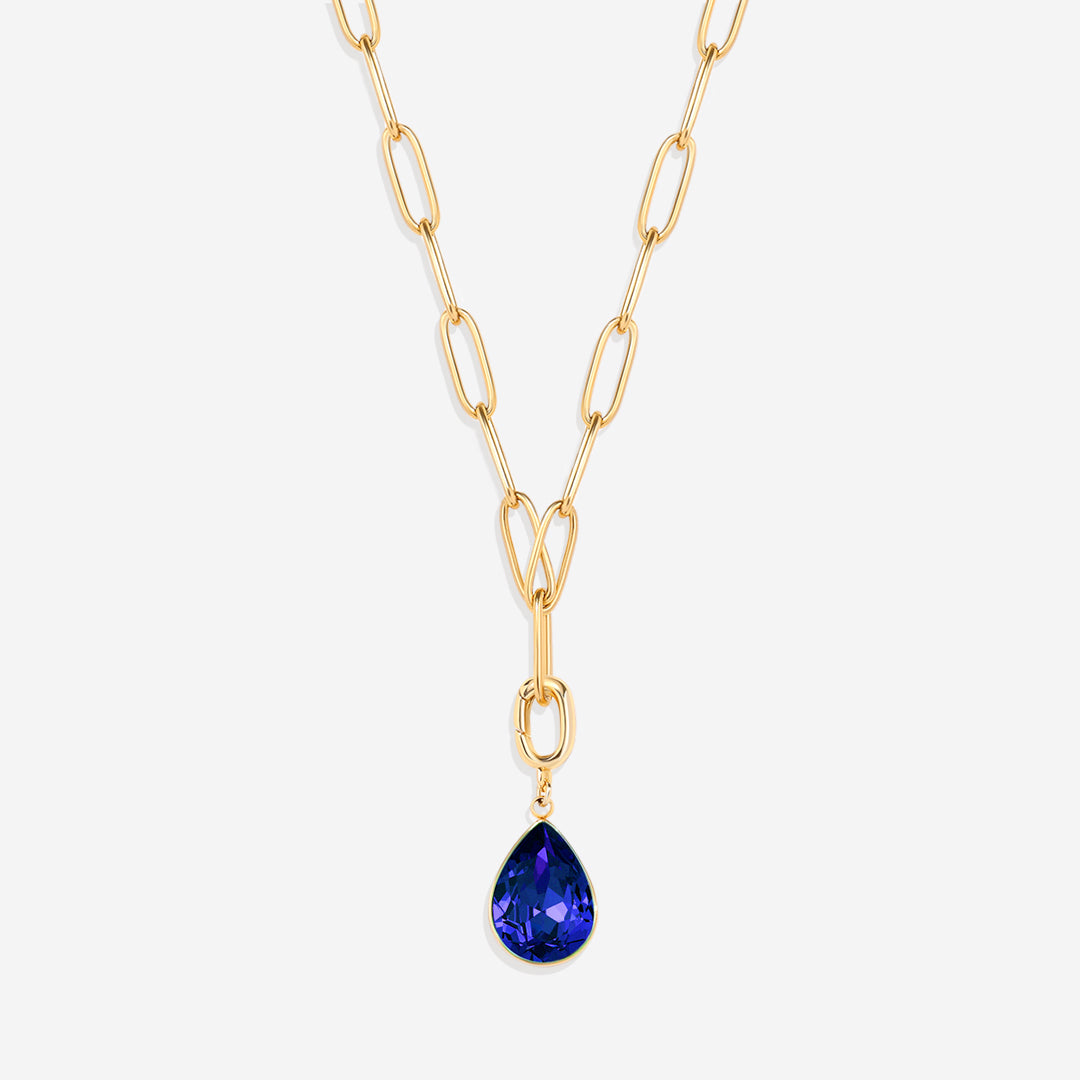 Teardrop Birthstone Charm
