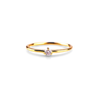Tiny Diamond Ring