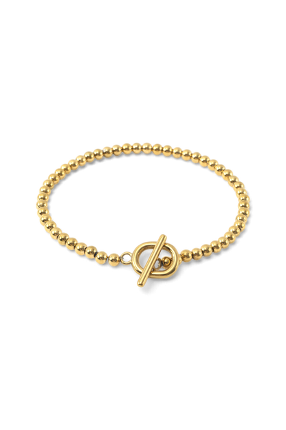 Toggle Clasp Beaded Bracelet
