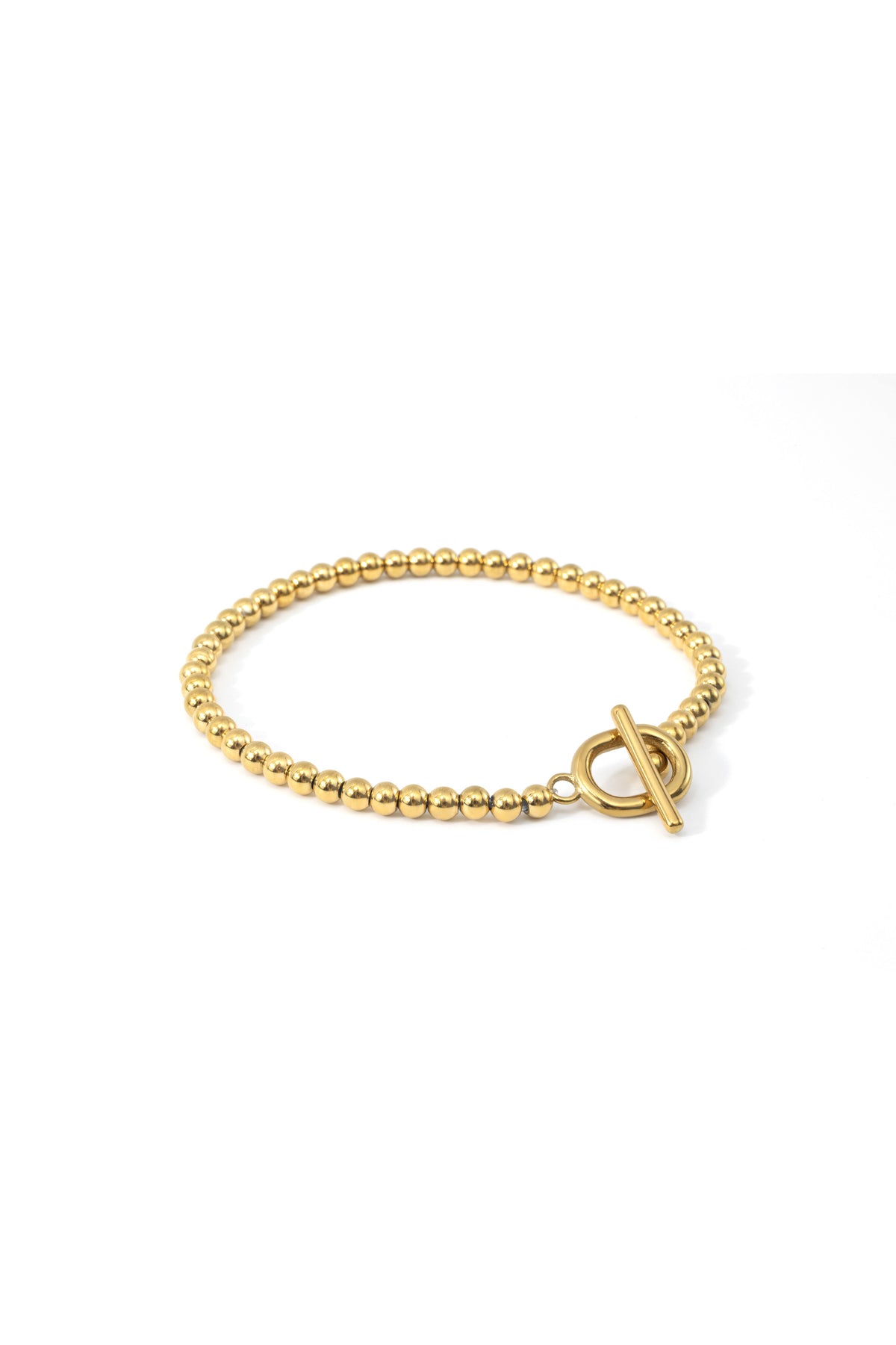 Toggle Clasp Beaded Bracelet