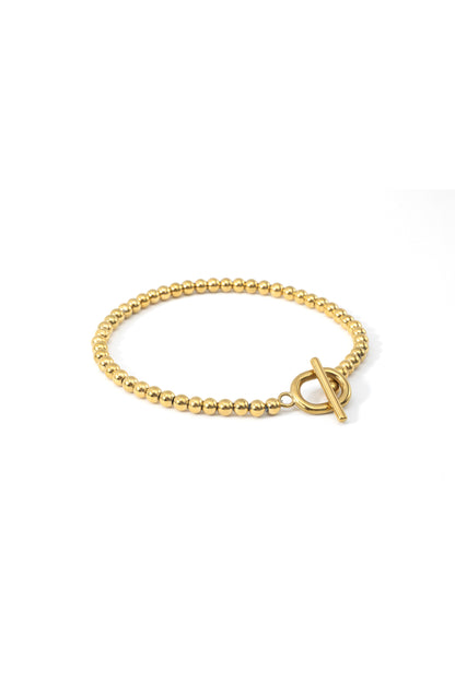 Toggle Clasp Beaded Bracelet