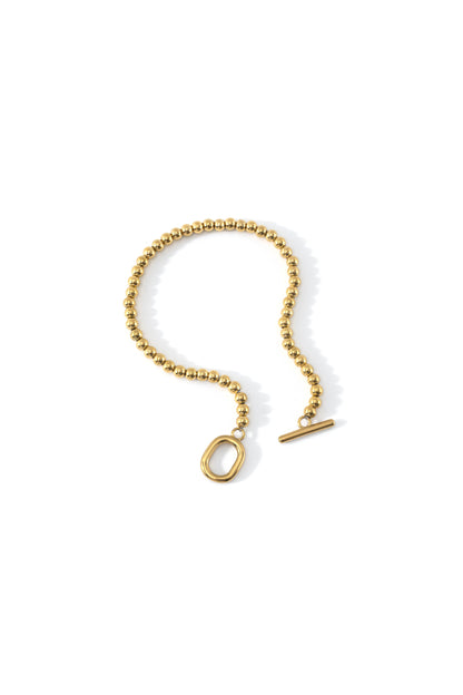 Toggle Clasp Beaded Bracelet