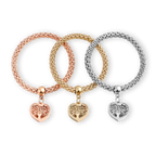 Tree of Life - Limited Edition Heart Charm Bracelet
