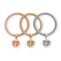 Tree of Life - Limited Edition Heart Charm Bracelet