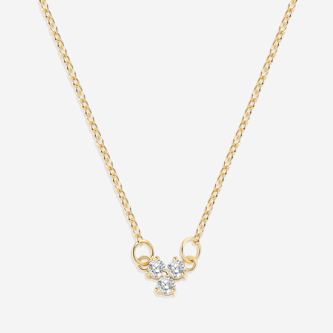 Trinity Diamond Pendant Necklace