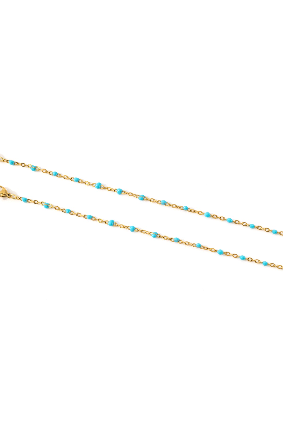 Turquoise Beaded Station Bracelet