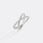 Twisted Interlocking Diamond Band