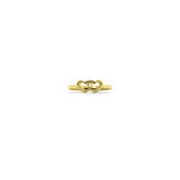 Two Hearts Together Ring