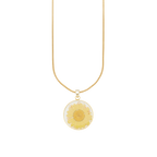 Pressed Birth Flower Necklace