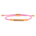 Not Sisters By Blood But Sisters By Heart Inspire Bracelet