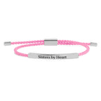 Not Sisters By Blood But Sisters By Heart Inspire Bracelet